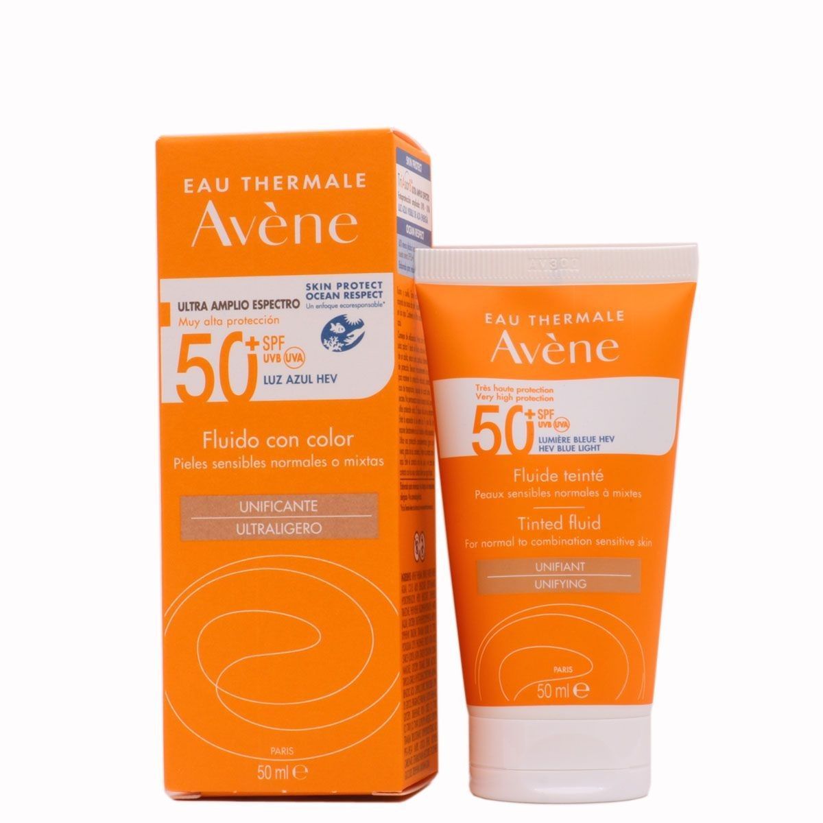 Avene Coloreada Emulsion SPF-50+ Muy Alta Protec 50 ml
