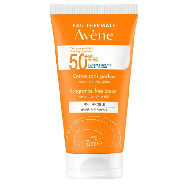 Avène Emulsión SPF50 Muy Alta Protección Sin perfume