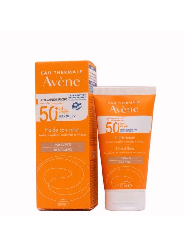 Avène Fluido Coloreada SPF50+ Muy Alta Protección