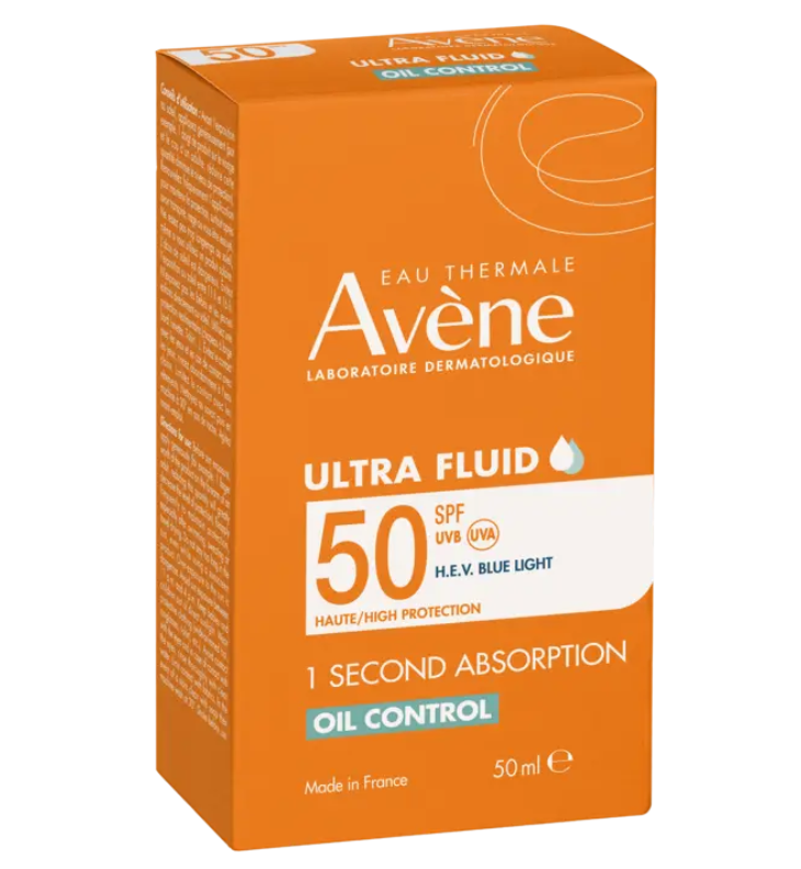 Avene Solar Ultra Fluido Oil Control SPF50+ 50ml
