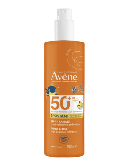 Avene Spray Protector Solar Familia SPF50+ Formato Ahorro 400 ml