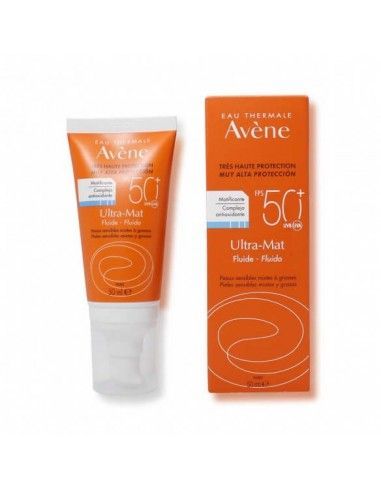 Avene Ultra Mat Fluido SPF 50+ 1 Envase 50 ml