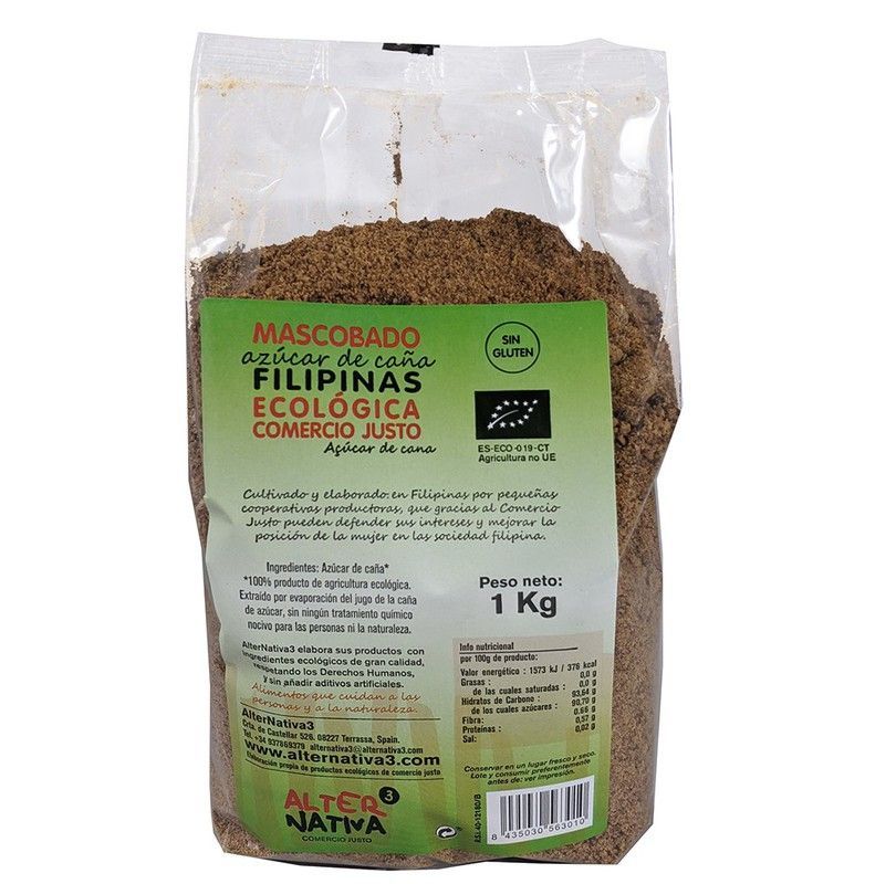 Azúcar De Caña Mascobado Bio 500gr Alternativa 3