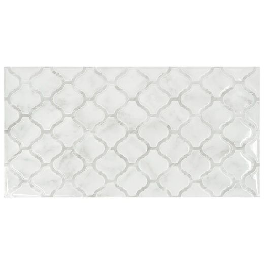 Azulejo Adhesivo Bloque de mármol Arabesco 57,35 cm x 29,41 cm The Smarttiles