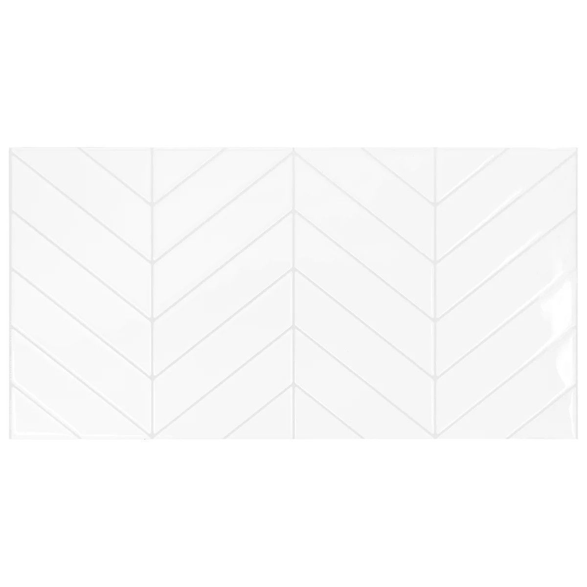 Azulejo Adhesivo Chevron Bloque 57,35cm x 29,41cm The Smarttiles