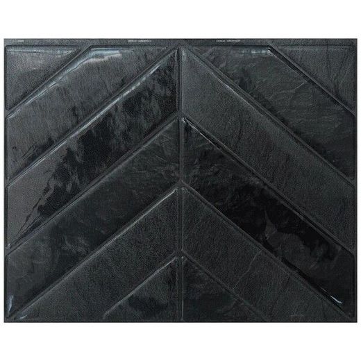Azulejo Adhesivo Chevron Marquina 29,03 cm x 22,86 cm The Smarttiles