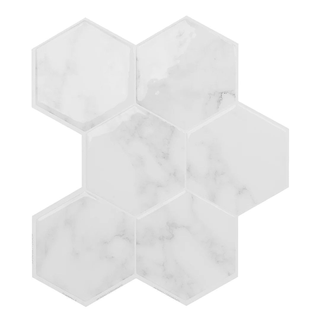 Azulejo Adhesivo Hexa Luxe 24,28cm x 26,95 cm The Smarttiles