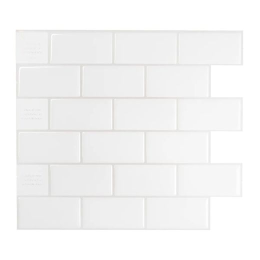 Azulejo Adhesivo Metro Norden 27,81 cm x 24,64 cm The Smarttiles