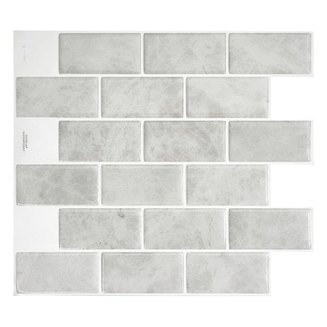 Azulejo Adhesivo Subway Fondi 27,81cm x 24,64 cm The Smarttiles