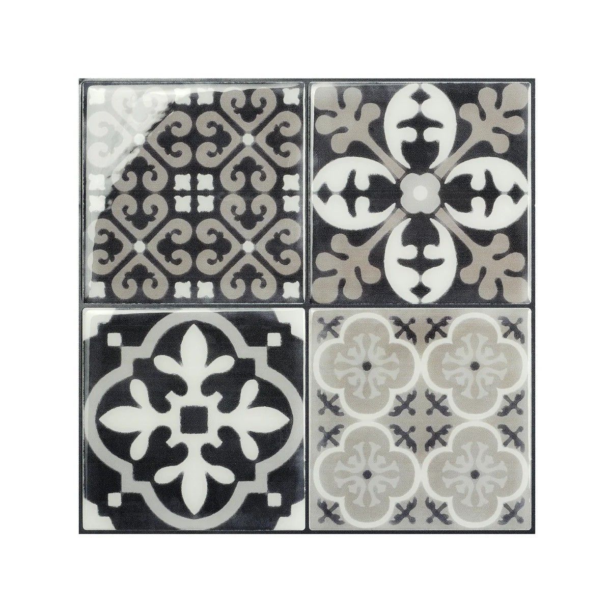 Azulejo Adhesivo Vintage Arezzo 22,86 cm x 22,86 cm The Smarttiles