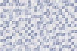 Azulejo imitación gresite Cielo 20x30 cm brillo pasta roja Ribesalbes