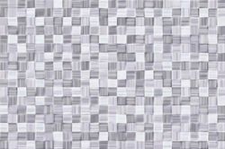 Azulejo imitación gresite Gris 20x30 cm brillo pasta roja Ribesalbes