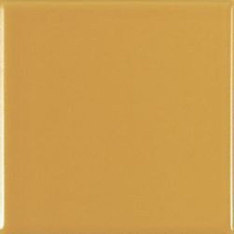 Azulejo Ocre Brillo 15x15 cm 1,00M2/Caja  44 Piezas