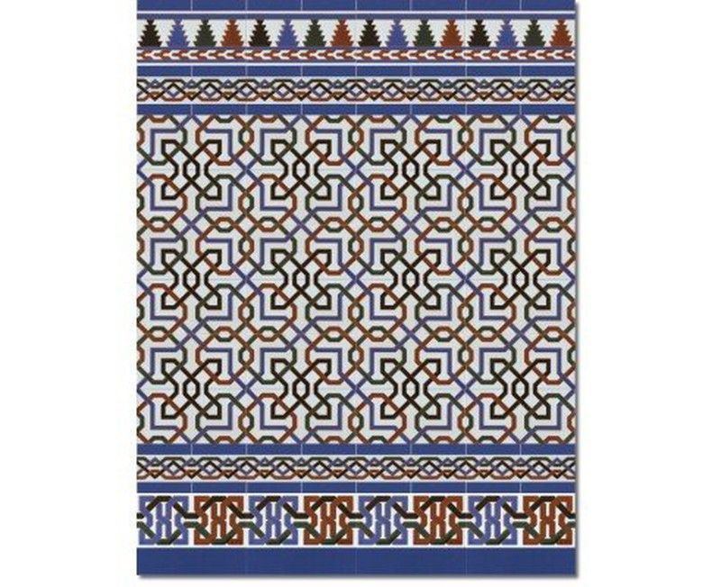 Azulejo Zócalo Árabes mod.510A