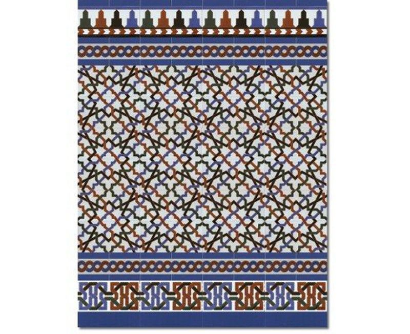Azulejo Zócalo Árabes mod.520A