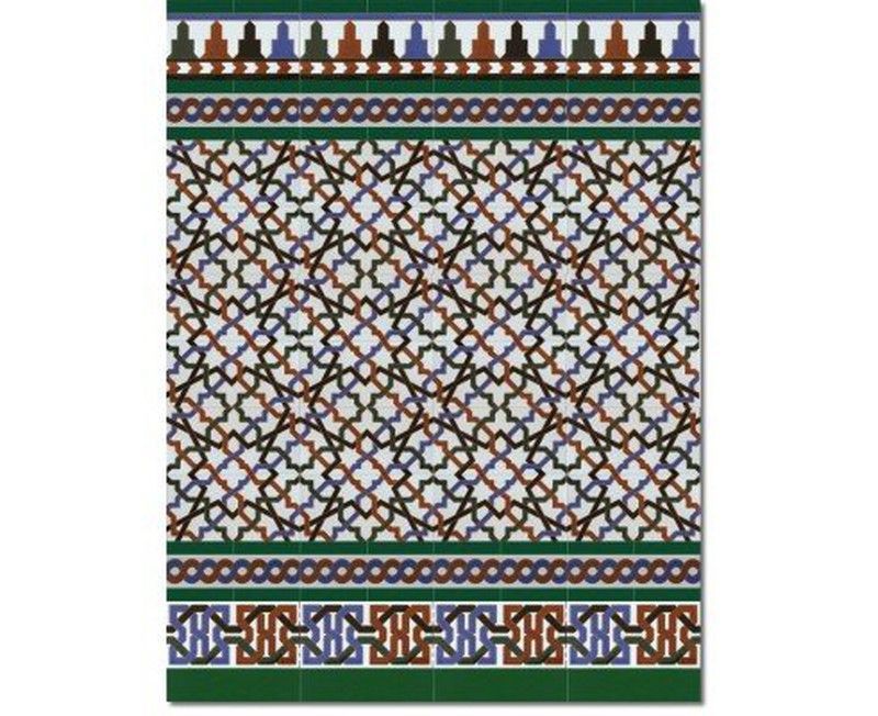 Azulejo Zócalo Árabes mod.520V