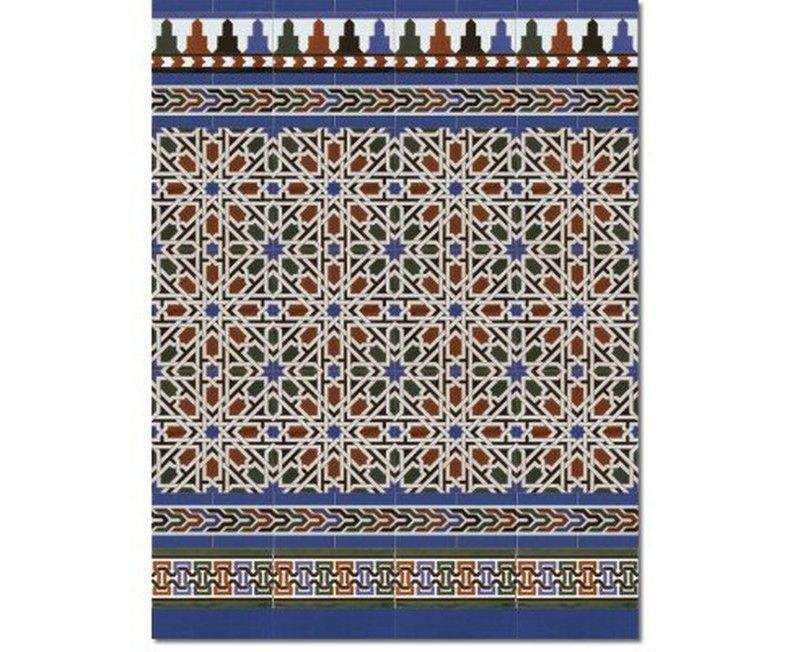 Azulejo Zócalo Árabes mod.530A