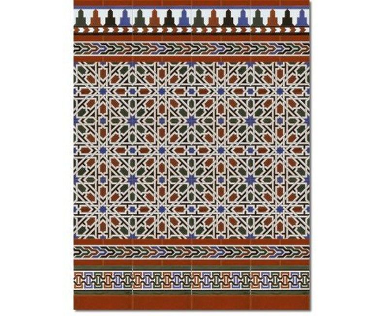 Azulejo Zócalo Árabes mod.530M