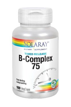 B-Complex 75 acción retardada de Solaray