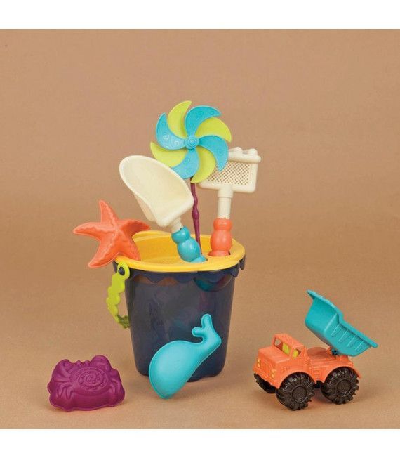 B.Sands Ahoy! - Conjunto Playa Con Cubo- B.Toys