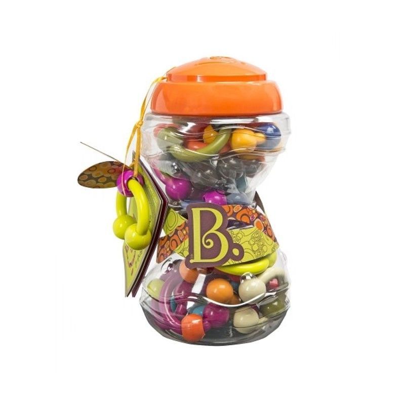 B. Toys - 24 Hugs Link Papaya Apto desde los 3 meses hasta los 3 años