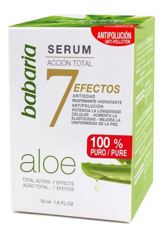 Babaria Aloe Serum 7 Efectos 50 Ml