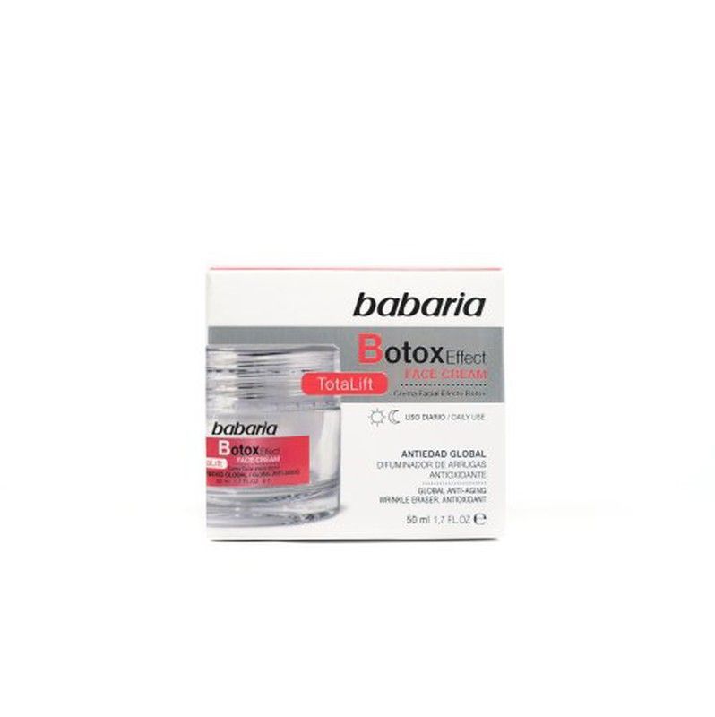 Babaria Face Crema Botox Total Tarro 50