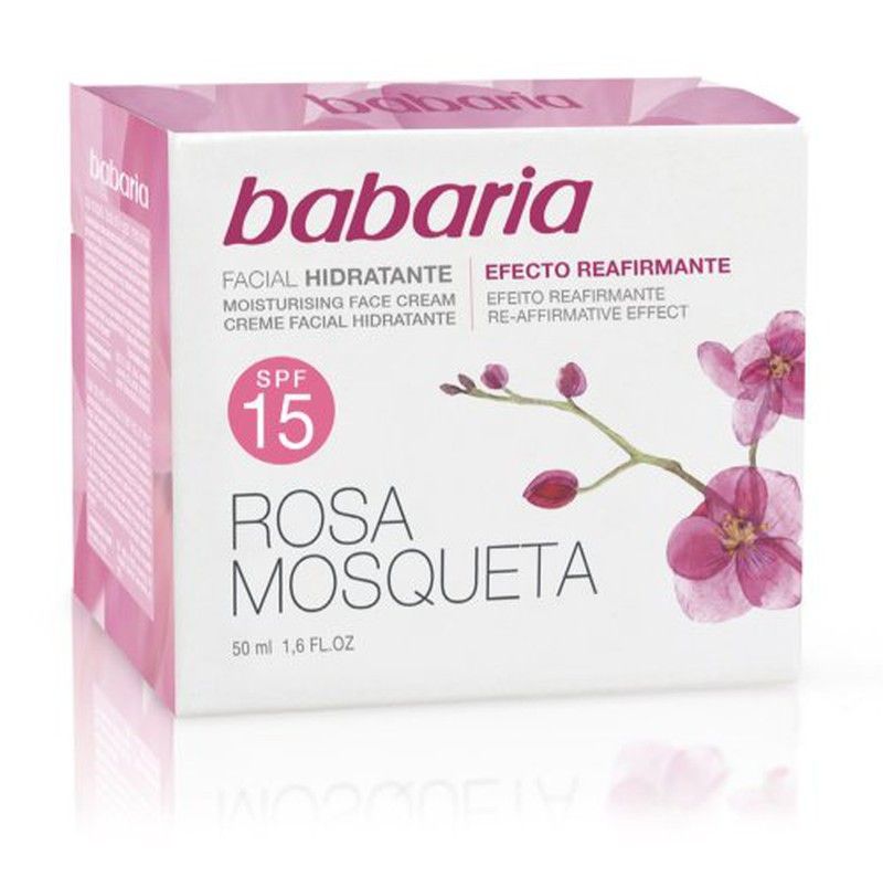Babaria Rosa Mosq. Hidratante Fp-15 50