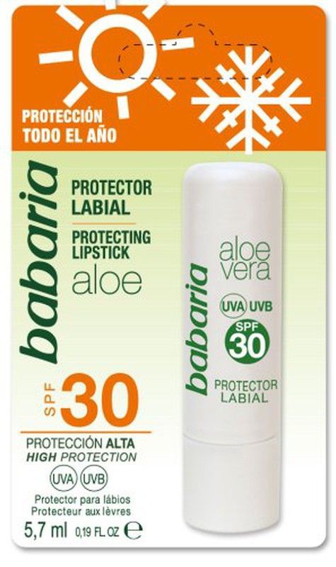 Babaria Sol Lapiz Labial Aloe F-30