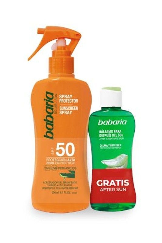 Babaria Sol Pistola Aloe 200 F50 + After