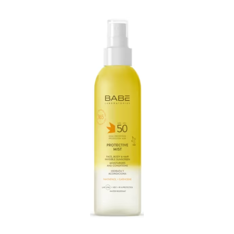 Babé Protective Mist SPF50 150 ml – Bruma fotoprotectora invisible