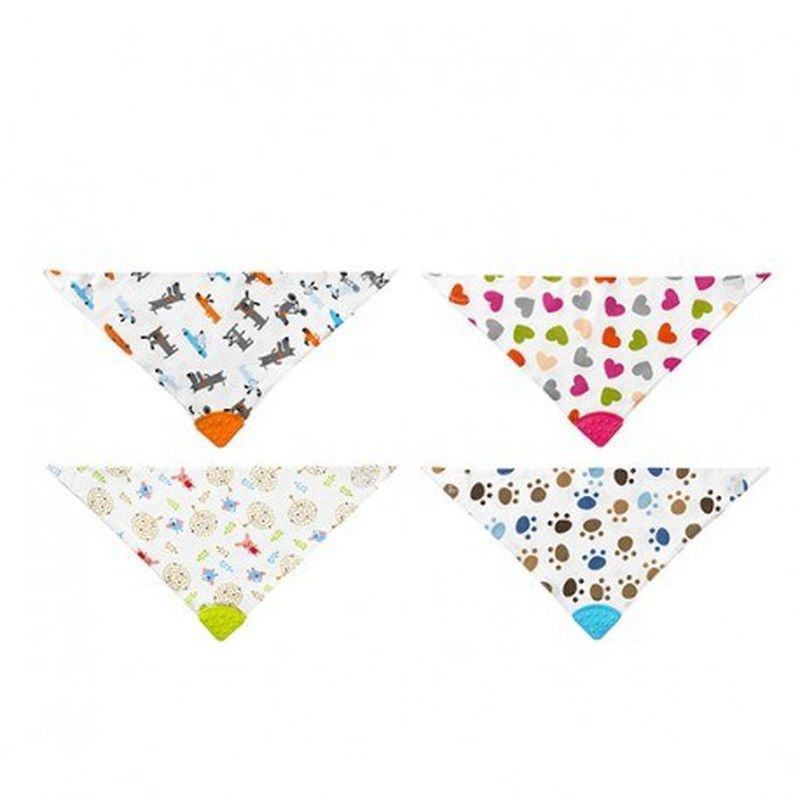 Babero Bandana Mordedor Pack 2u