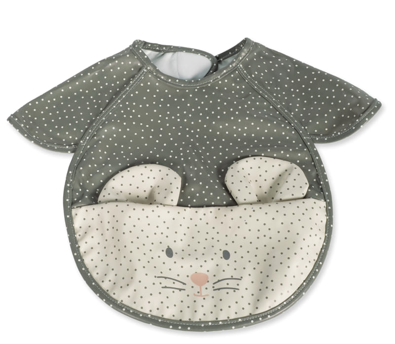 Babero bolsillo topito Poppy Walking Mum