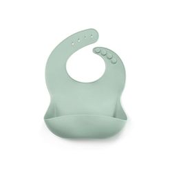 Babero De Silicona Baby Bibs Verde