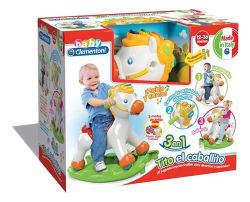 Baby Clementoni - Tito El Caballito Balancín - 3 en 1