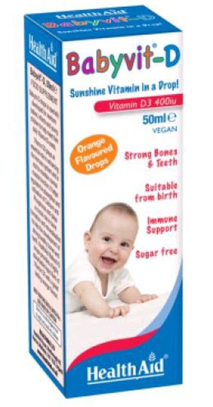 Babyvit D Gotas 50ml Health Aid