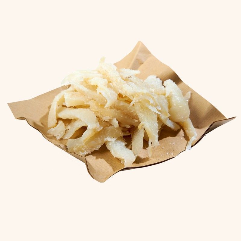 Bacalao desmigado salado extra (300g).