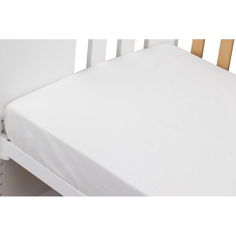 Bajera Cuna 60x120 100% Algodon Blanco Interbaby