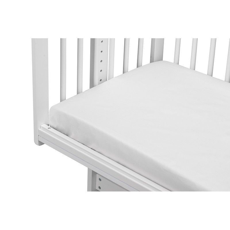 Bajera Minicuna 50X80 100% Algodón Blanco Interbaby