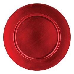 Bajo Plato Pp 33 Cm. Rojo