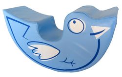 Balancín de espuma: Pollito