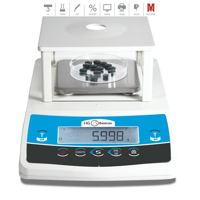 Balanza de Precisión Serie HG