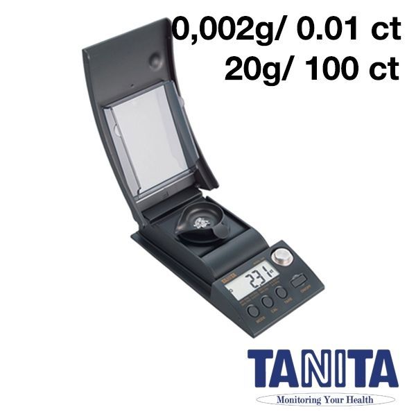 Balanza Tanita 25023 Electrónica 1230 0,002/20gr- 0,01/100ct