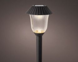 Baliza con luz solar 31.5cm blanco cálido Lumineo