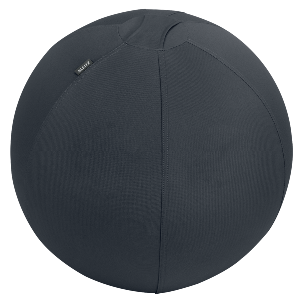 Balón de asiento Active de 55cm antideslizante, gris oscuro