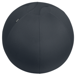 Balón de asiento Active de 65cm antideslizante, gris oscuro