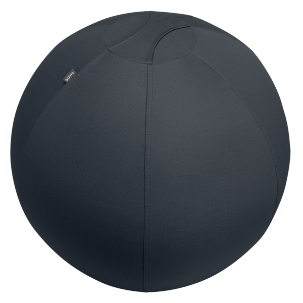 Balón de asiento Active de 75cm antideslizante, gris oscuro