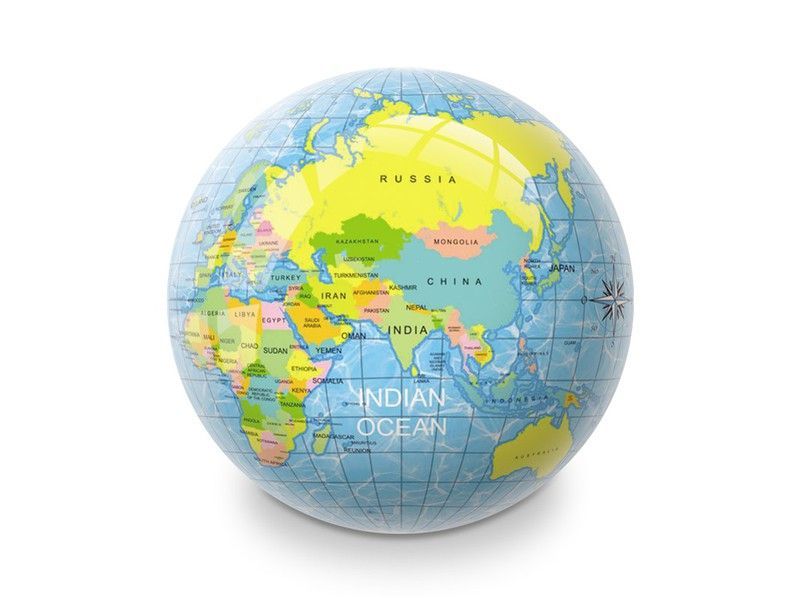 Balon Plast. Mapa 230