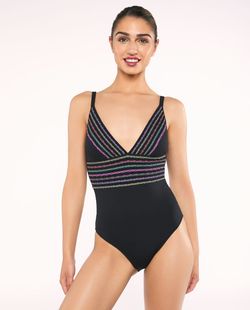 Bañador Red Point Escote V AGNES