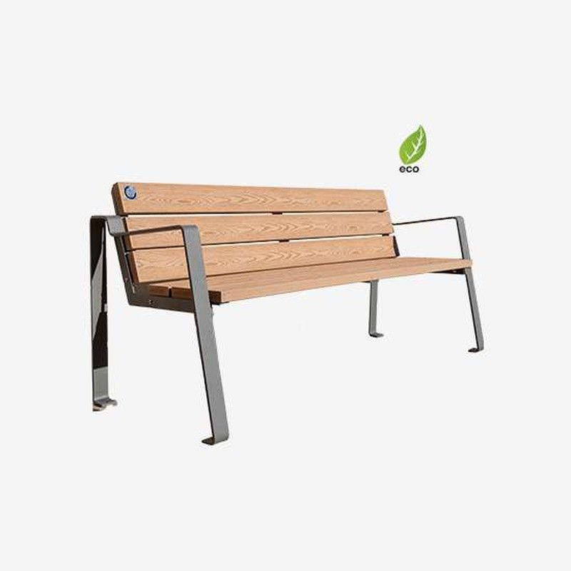 Banco de 6 Tablones de madera  Reciclada Ecológica